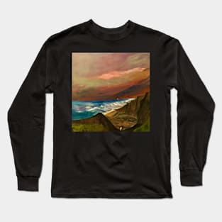 The Wild Coast of England Long Sleeve T-Shirt